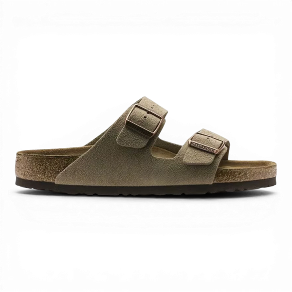 Birkenstock ARIZONA SFB SUEDE TAUPE coté — Birkenstock