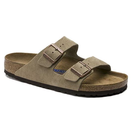 Birkenstock ARIZONA SFB SUEDE TAUPE front