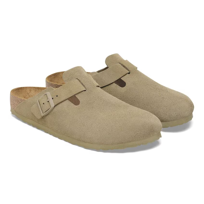 Birkenstock BOSTON LEVE FADED KHAKI