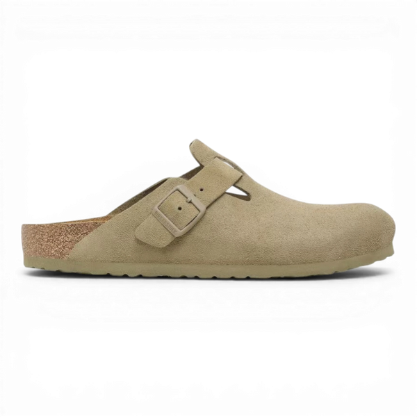 Birkenstock BOSTON LEVE FADED KHAKI side — Birkenstock