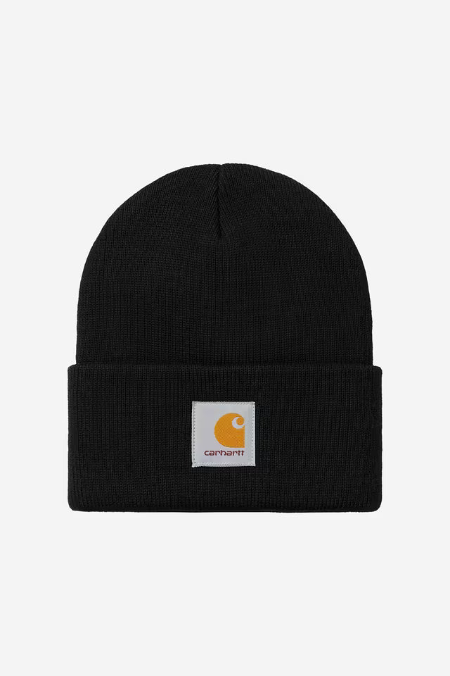 Bonnet Carhartt Wip SHORT WATCH HAT Black