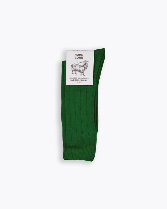 Homecore Cashmere Socks Green