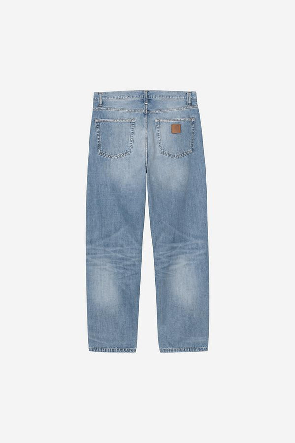 Carhartt Wip AARON PANT Blue burst washed — Carhartt Wip