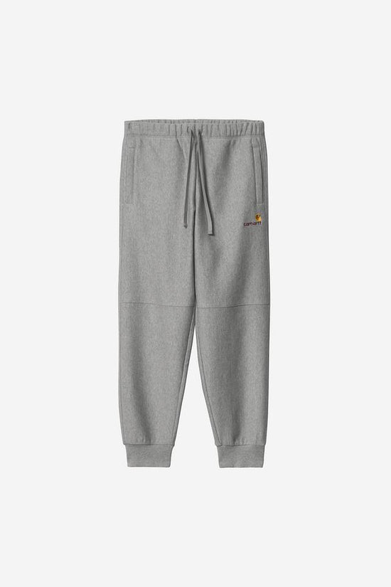 Carhartt Wip AMERICAN SCRIP JOGGING PANT Grey Heather — Carhartt WIP