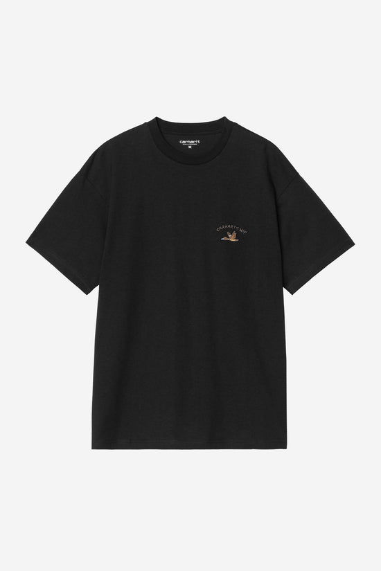 Carhartt Wip ANIMATED DUCKS S/S TEE Black — Carhartt WIP