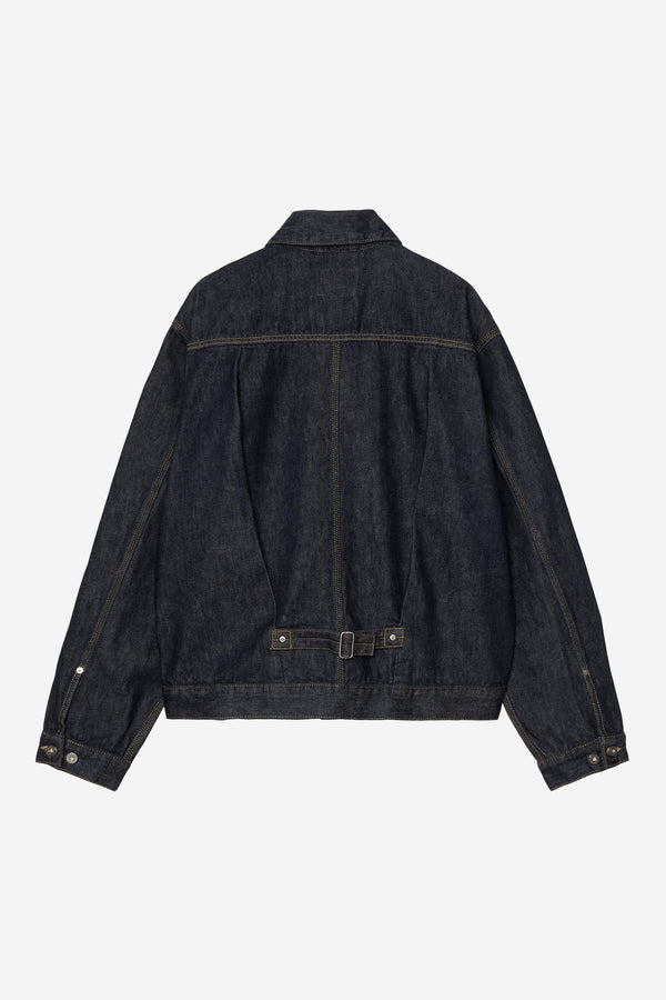 Carhartt Wip BELMAR JACKET Blue rinsed