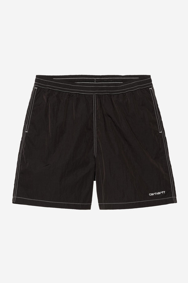 Carhartt Wip CANBY SWIM SHORTS Black / White — Carhartt Wip