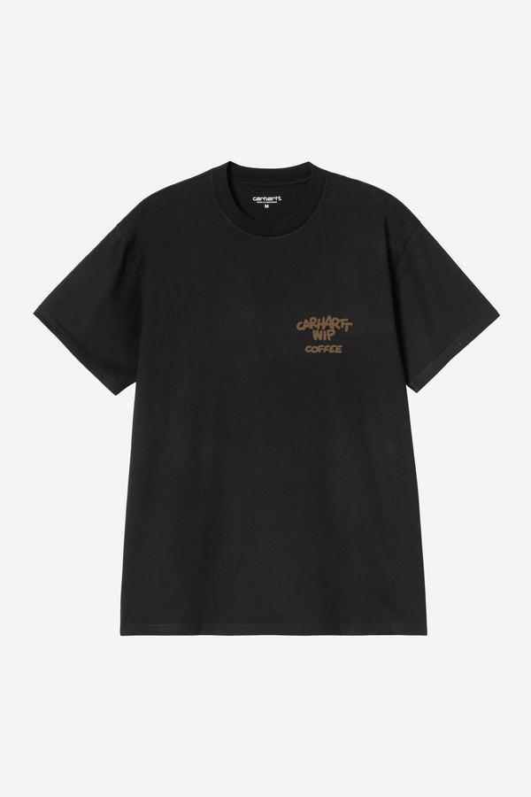 Carhartt Wip COFFEE BREAK S/S TEE Black — Carhartt Wip
