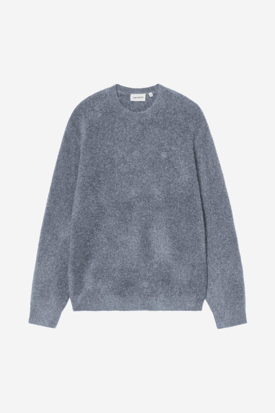 Carhartt Wip CURTIS SWEATER Tangled Shady Blue — Carhartt WIP