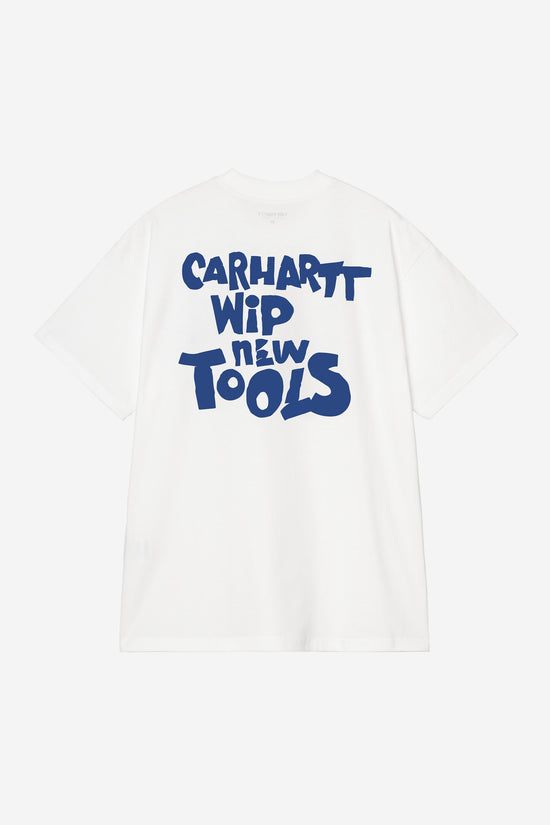 Carhartt Wip CUTOUT S/S TEE White — Carhartt WIP