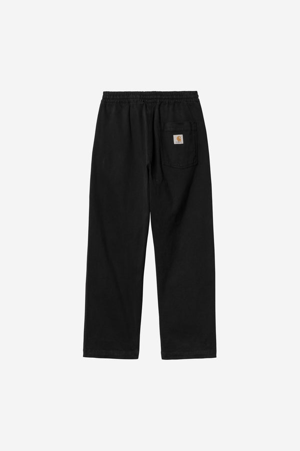 Carhartt Wip FLOYDE PANT Black garment dyed — Carhartt Wip
