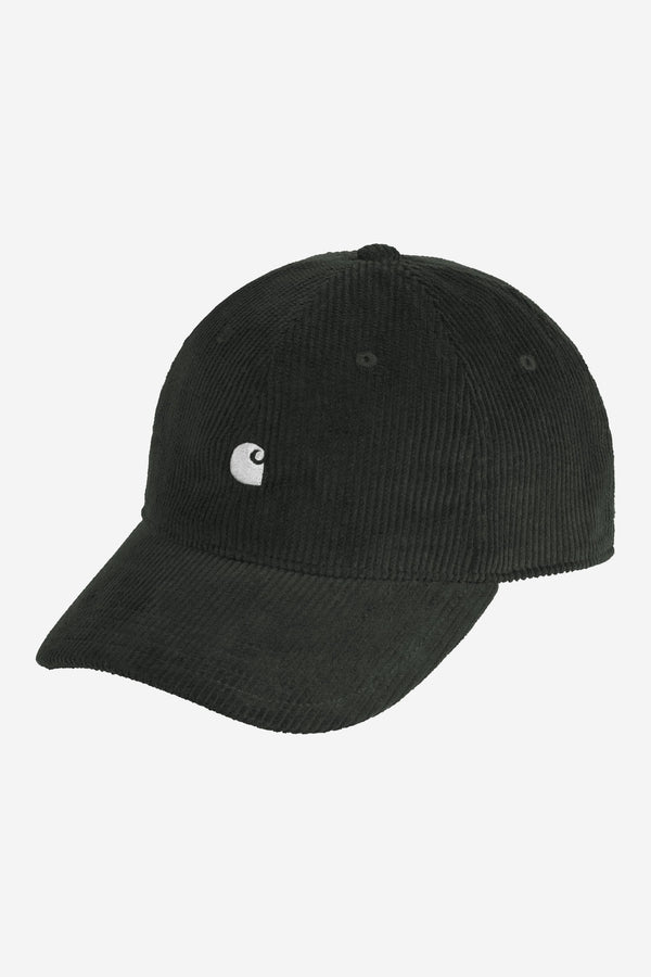 Carhartt Wip HARLEM CAP Raven / White — Carhartt Wip