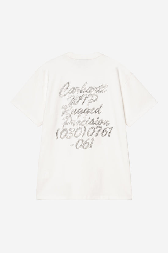 Carhartt Wip HATCHING SCRIPT S/S TEE Wax garment dyed — Carhartt WIP