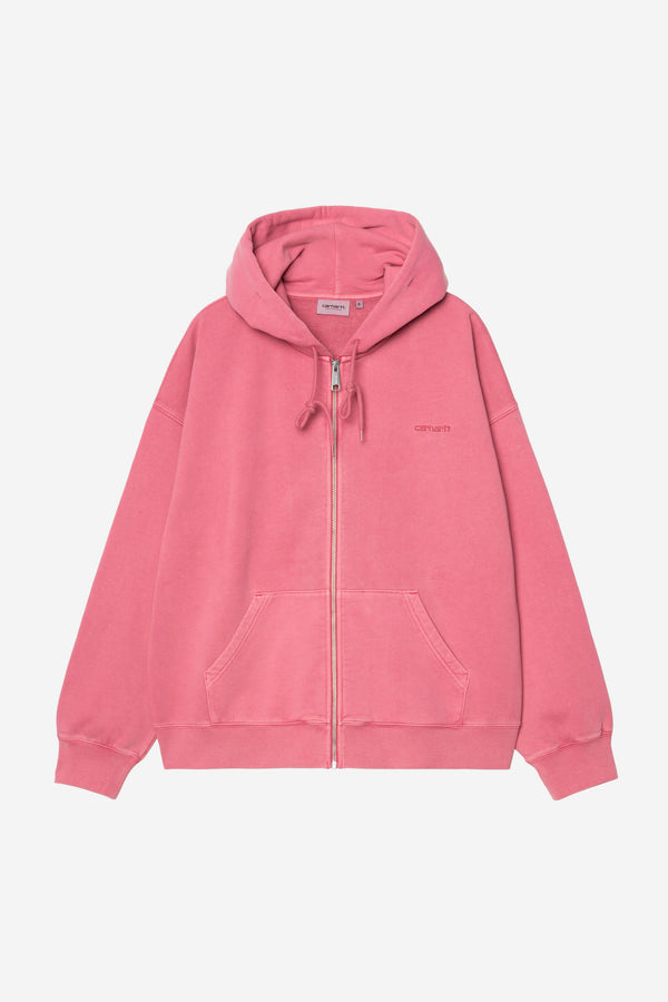 Carhartt Wip HOODED BENTON SWEAT Primrose garment dyed — Carhartt Wip