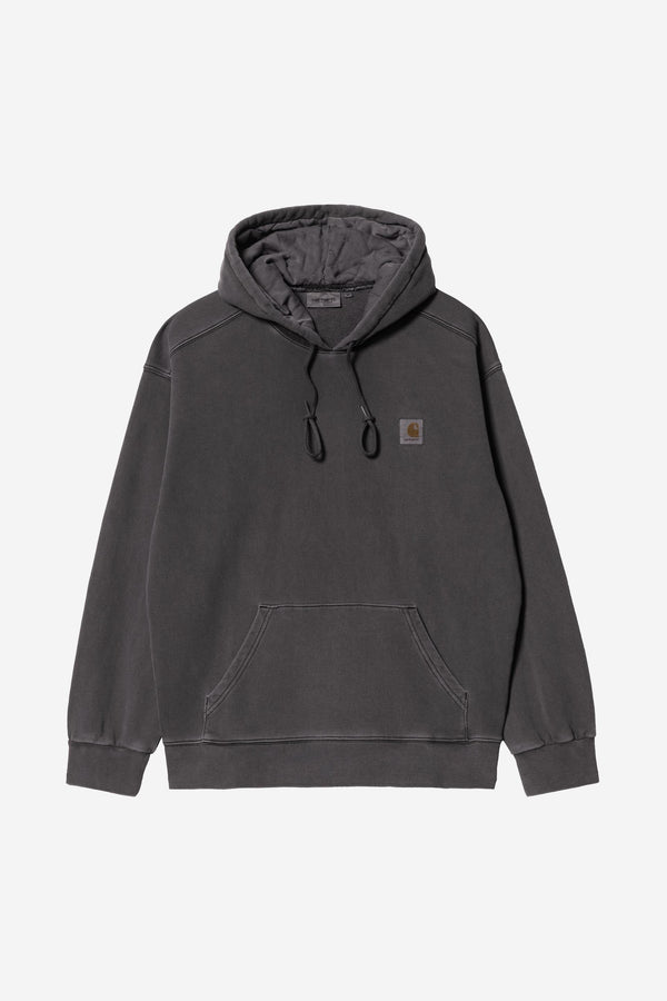 Carhartt Wip HOODED NELSON SWEAT Black — Carhartt Wip