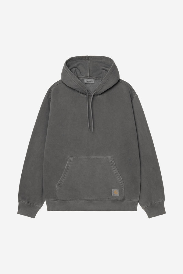 Carhartt Wip HOODED TORION SWEAT Black grind washed — Carhartt Wip