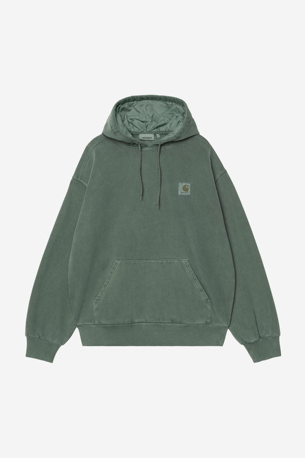 Carhartt Wip HOODED VISTA SWEAT Dark Scarab garment dyed — Carhartt Wip