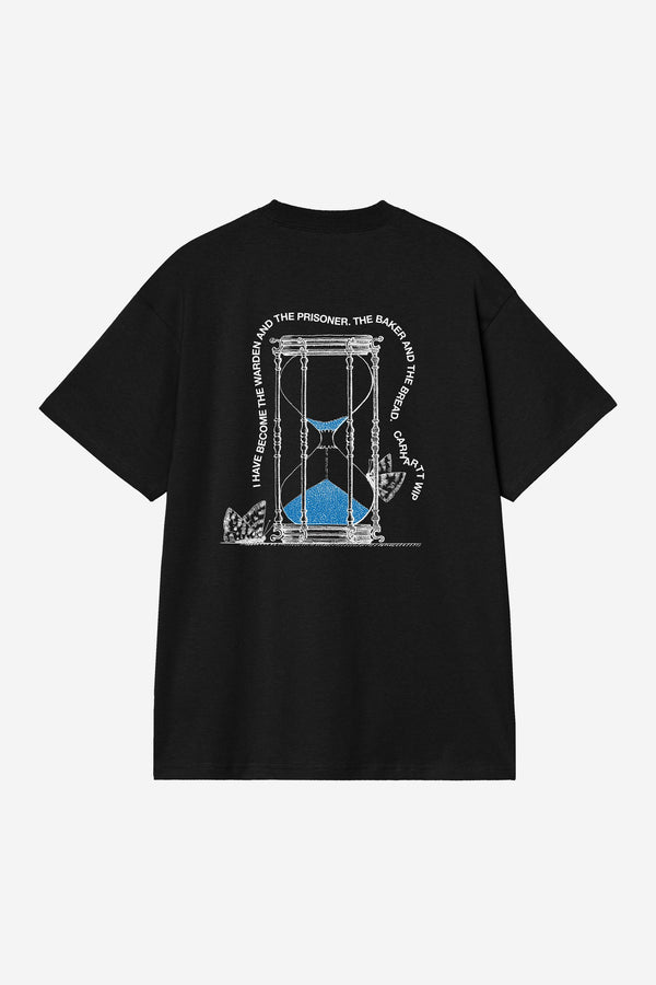 Carhartt Wip HOURGLASS S/S TEE Black — Carhartt Wip