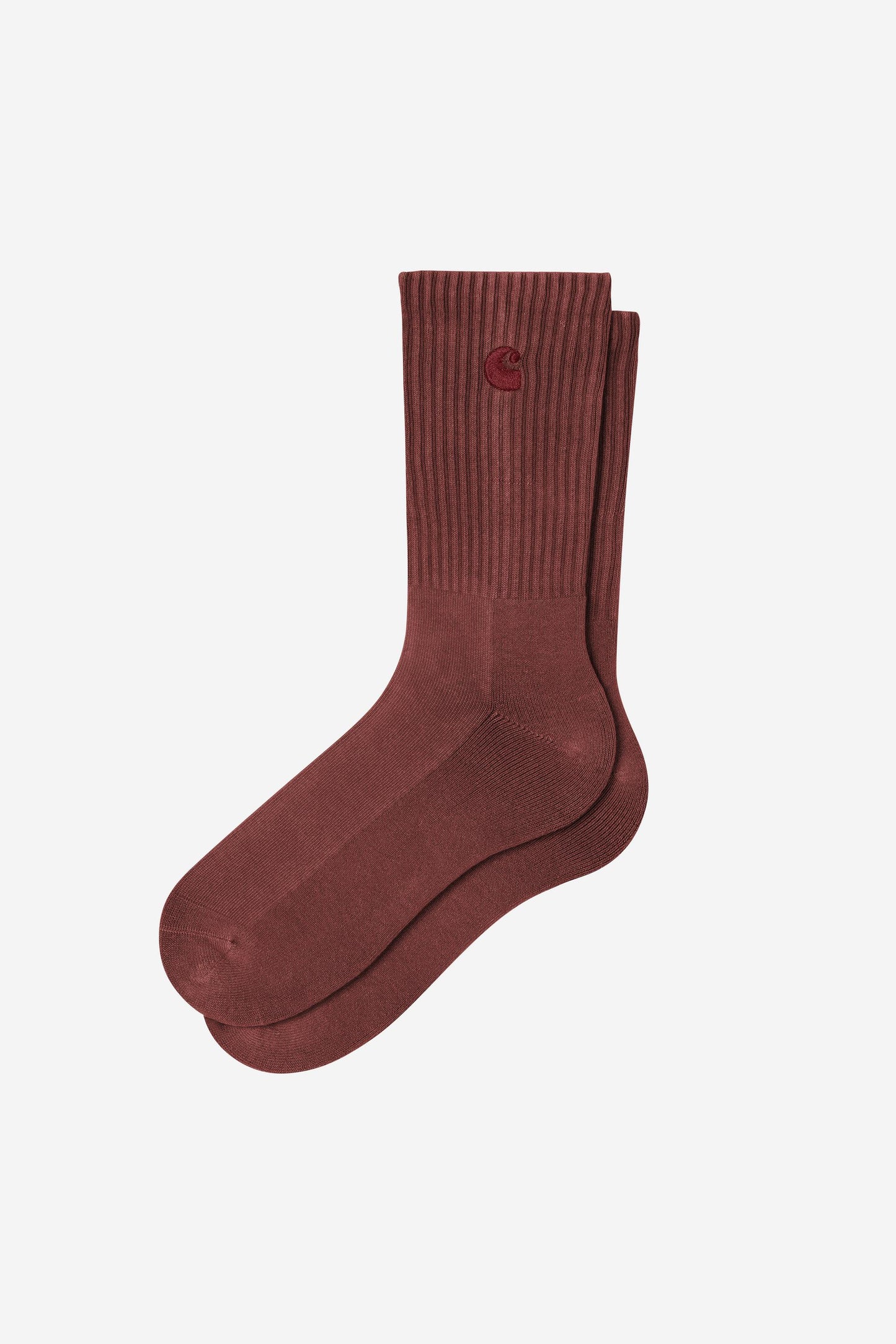Carhartt Wip HUDSON SOCKS Marsala Chalk wash