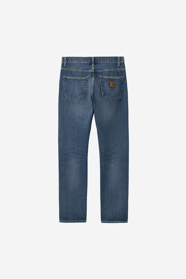 Carhartt Wip KLONDIKE PANT Blue dark used wash — Carhartt Wip
