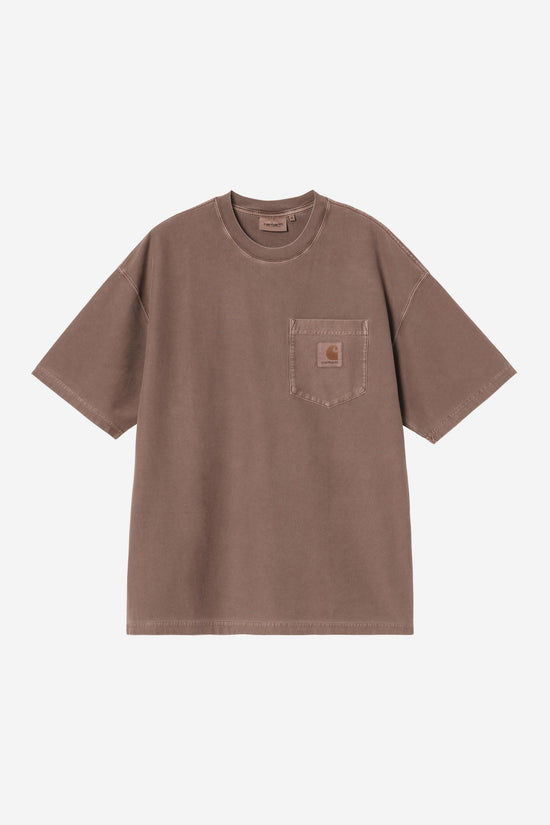 Carhartt Wip LOOSE POCKET S/S TEE Tobacco garment dyed — Carhartt WIP