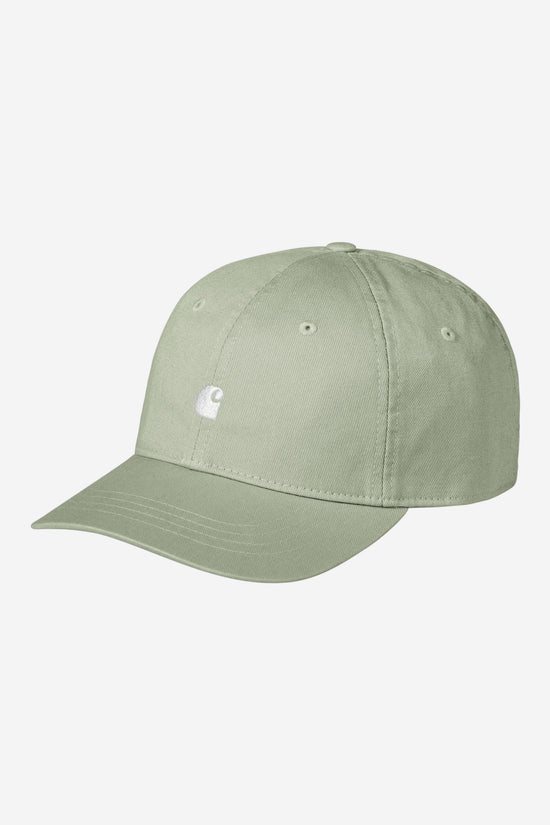 Carhartt Wip MADISON LOGO CAP Shady Green / White — Carhartt WIP