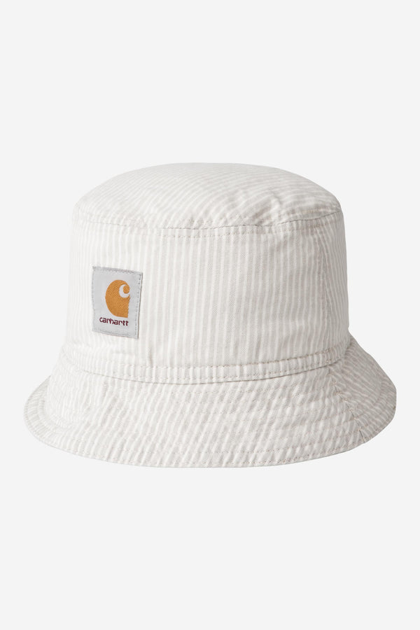 Carhartt Wip MERCER BUCKET Mercer Stripe Graphite / Wax bleached — Carhartt Wip