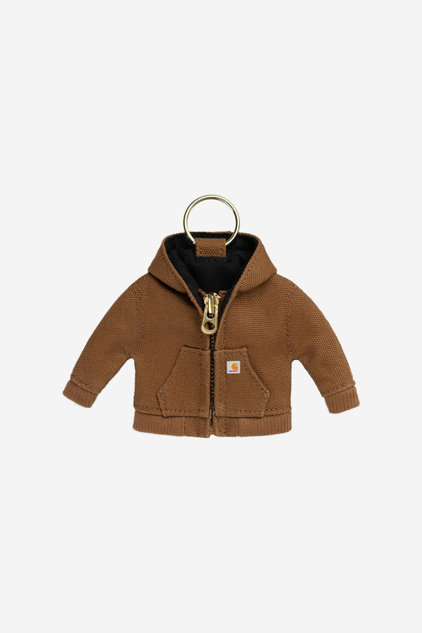 Carhartt Wip MINI ACTIVE JACKET KEYCHAIN Hamilton Brown — Carhartt Wip