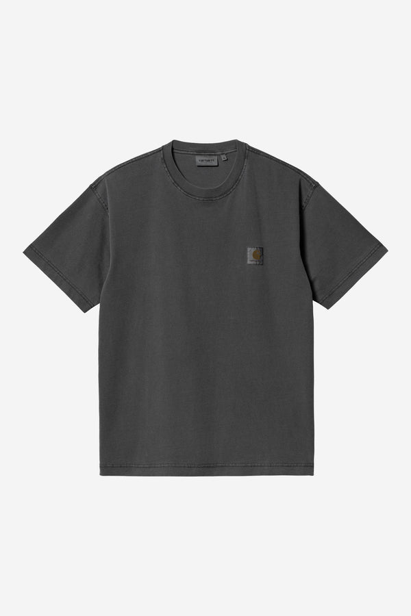 Carhartt Wip NELSON S/S TEE Black garment dyed — Carhartt Wip
