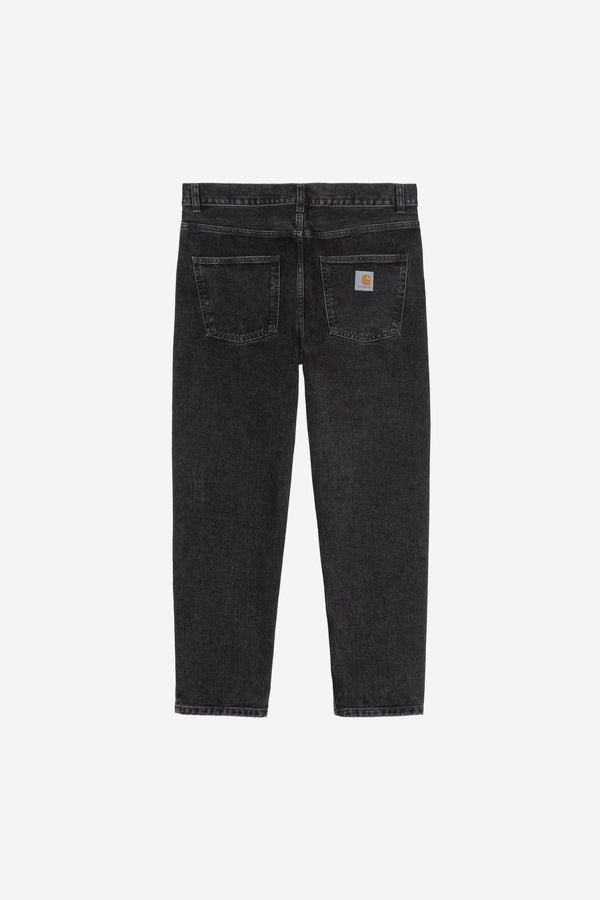Carhartt Wip NEWEL PANT Black Stone washed — Carhartt Wip