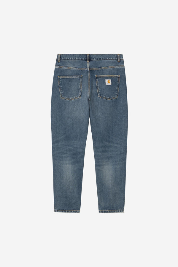 Carhartt Wip NEWEL PANT Blue Dark used — Carhartt Wip