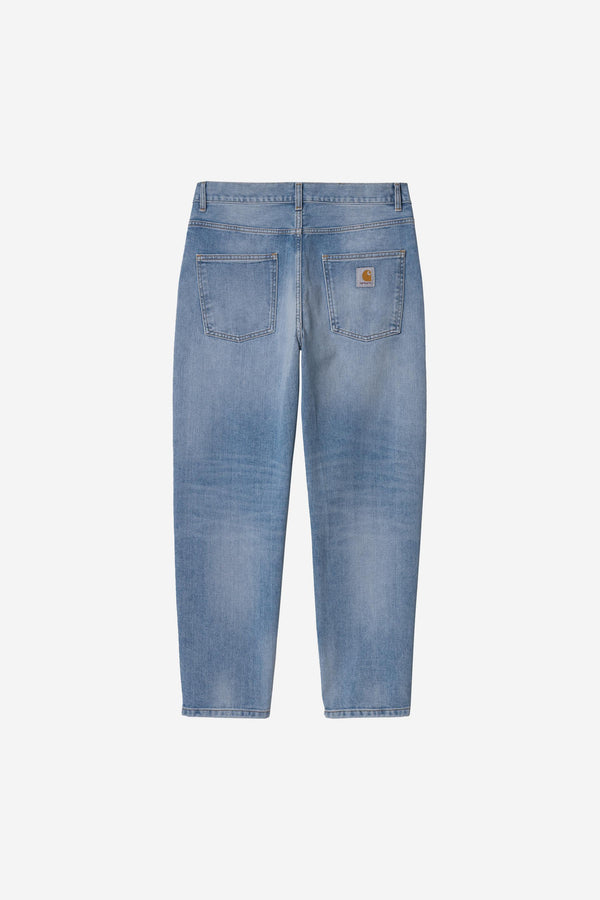 Carhartt Wip NEWEL PANT Blue light used wash — Carhartt Wip