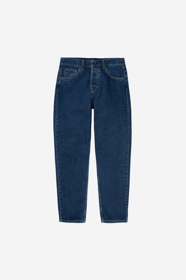 Carhartt Wip NEWEL PANT Blue stone washed — Carhartt Wip