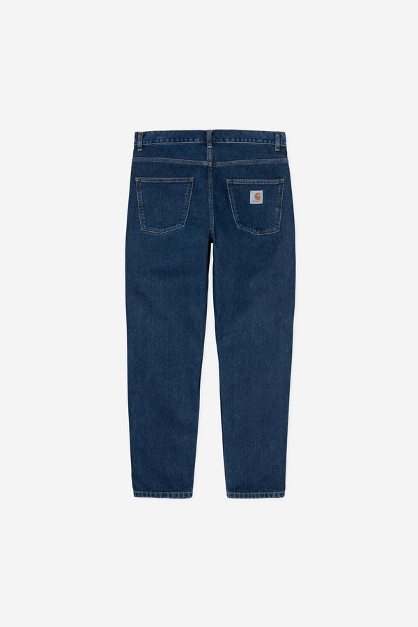 Carhartt Wip NEWEL PANT Blue stone washed — Carhartt Wip