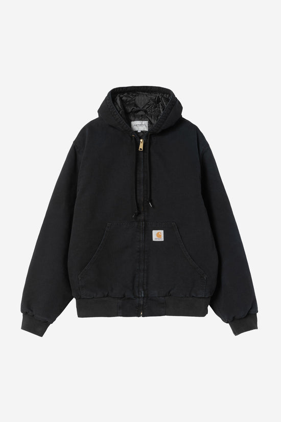 Carhartt Wip OG ACTIVE JACKET Black stone canvas — Carhartt WIP