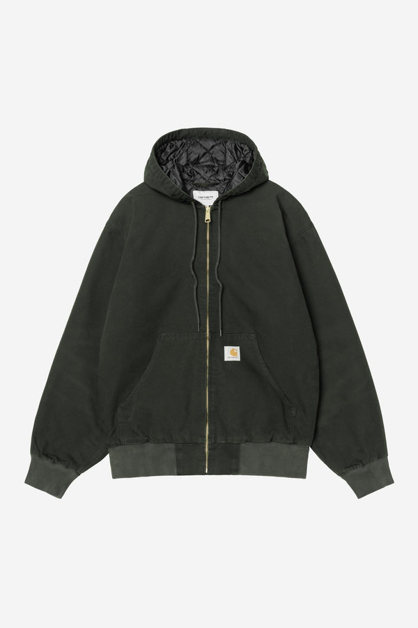 Carhartt Wip OG ACTIVE JACKET Raven stone canvas — Carhartt Wip