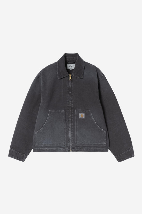 Carhartt Wip OG ARCAN JACKET Black / Black destroy wash — Carhartt WIP