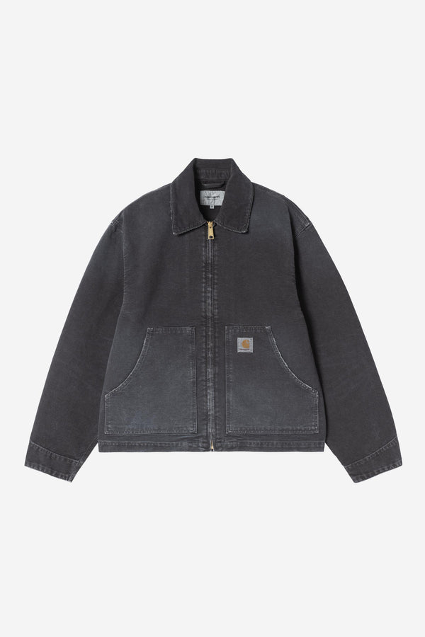 Carhartt Wip OG ARCAN JACKET Black / Black destroy wash — Carhartt Wip