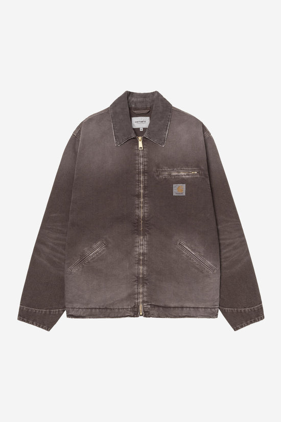 Carhartt Wip OG DETROIT JACKET Tobacco / Tobacco destroy wash — Carhartt WIP