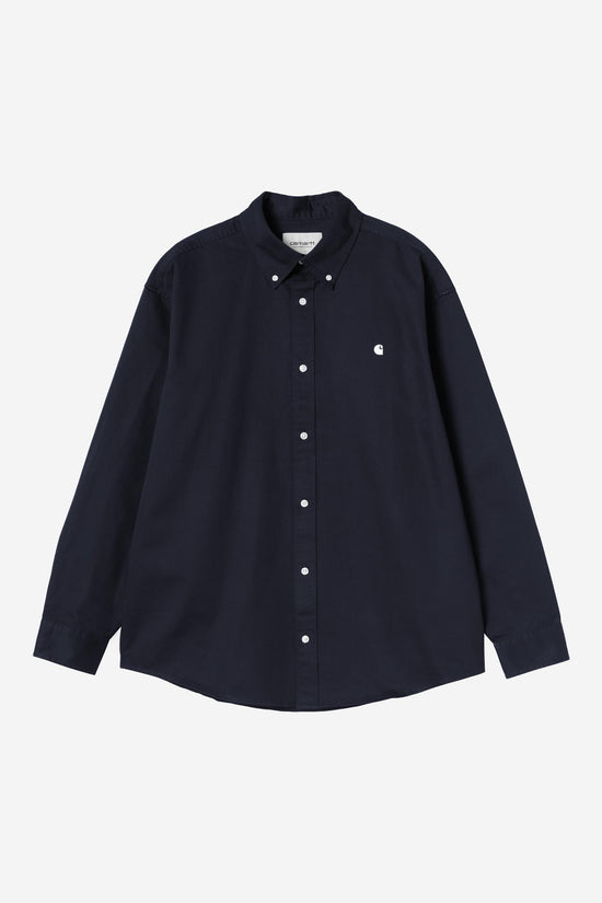 Carhartt Wip OG MADISON L/S SHIRT Dark Navy — Carhartt WIP