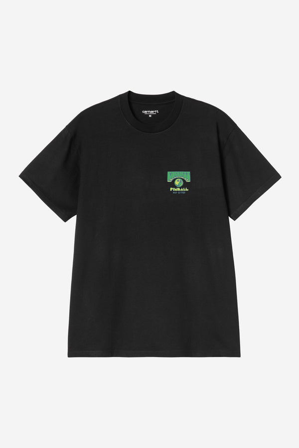 Carhartt Wip PINBALL S/S TEE Black — Carhartt Wip