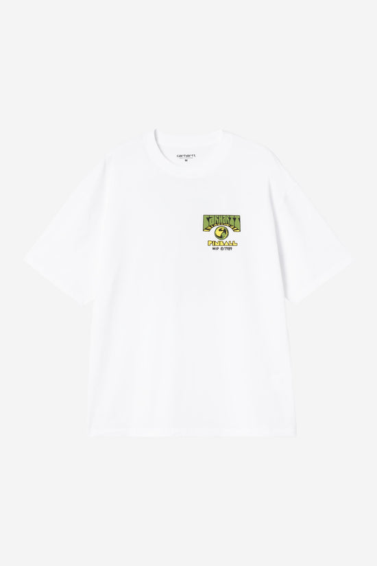 Carhartt Wip PINBALL S/S TEE White — Carhartt WIP