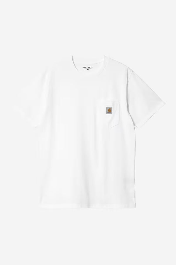 Carhartt Wip POCKET S/S TEE White — Carhartt Wip