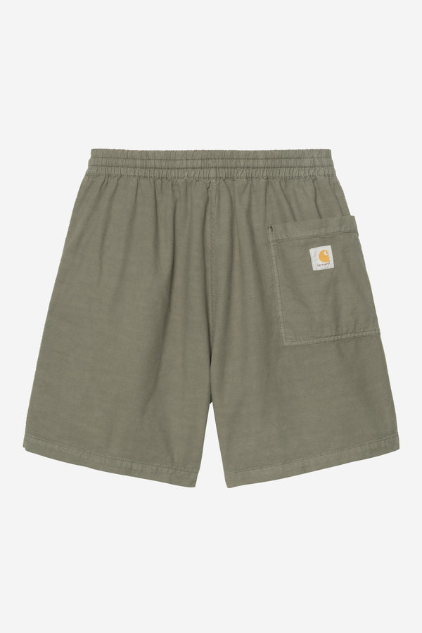 Carhartt Wip RAINER SHORT Leaf garment dyed — Carhartt Wip