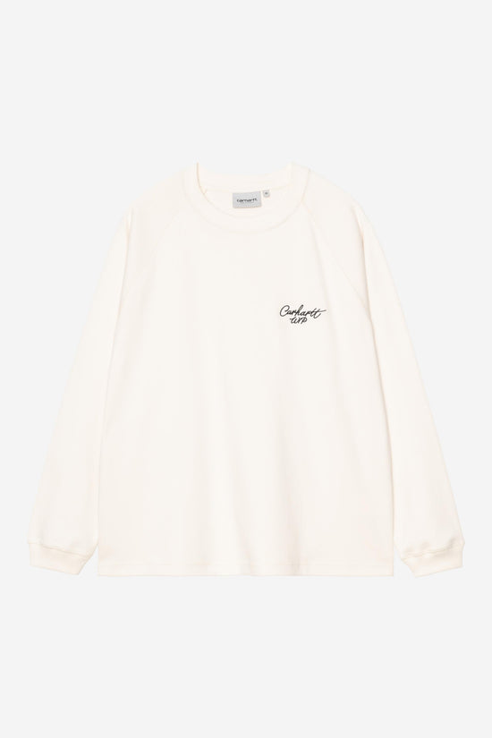Carhartt Wip SIGNATURE RIB L/S TEE Wax / Black — Carhartt WIP