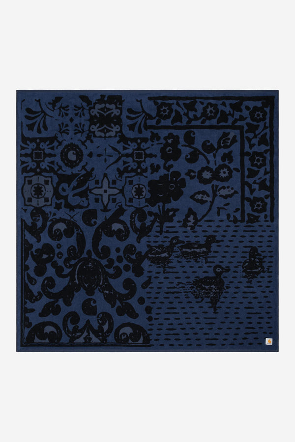 Carhartt Wip VESTIGE BEACH TOWEL Vestige, Blue — Carhartt Wip