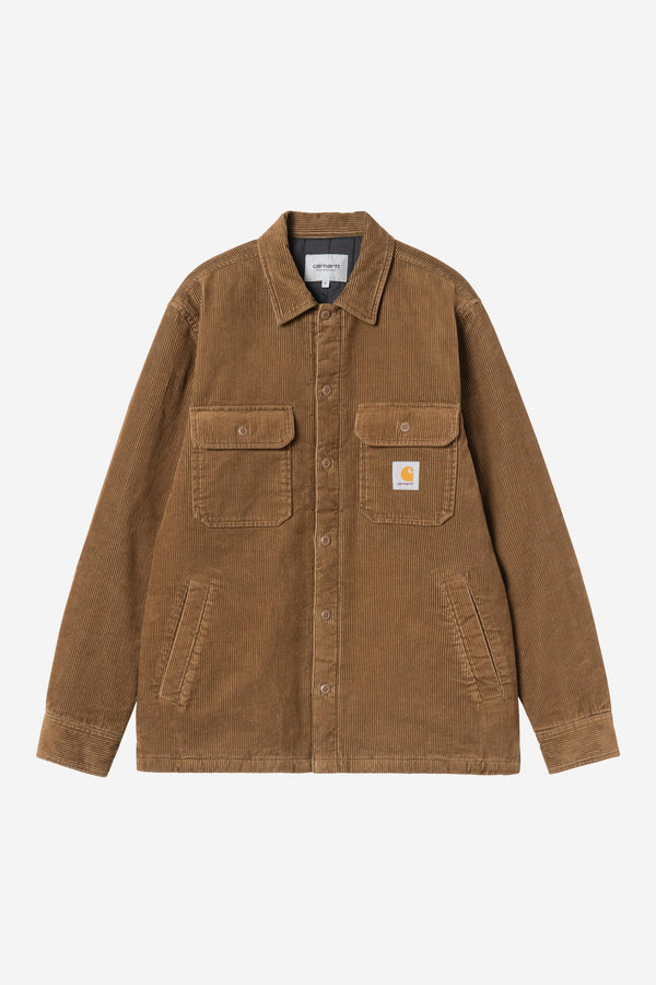 Carhartt Wip WHITSOME SHIRT JACKET WIP H Brown — Carhartt Wip