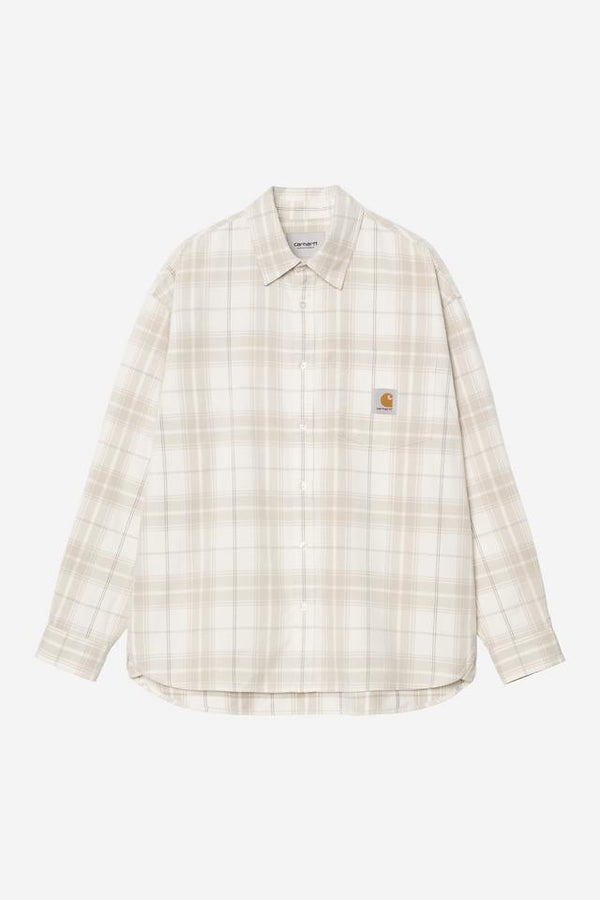 Carhartt Wip WILBER L/S SHIRT NATURAL — Carhartt Wip
