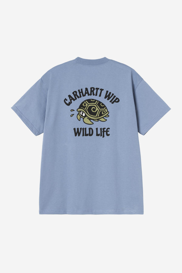 Carhartt Wip WILD LIFE S/S TEE Gentle Blue — Carhartt Wip