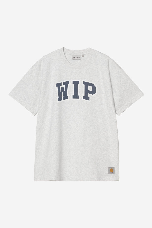 Carhartt Wip WIP III S/S TEE Ash Heather heavy stone wash — Carhartt Wip